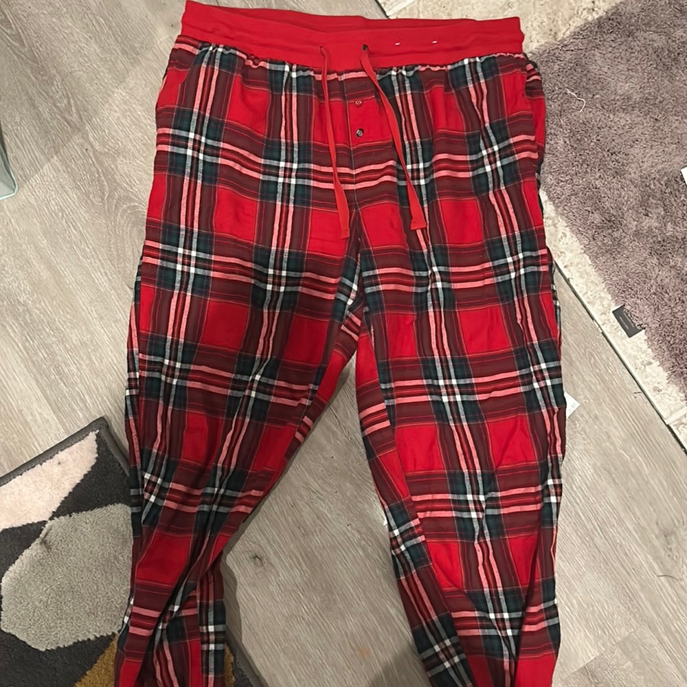 Flannel Large Pj Pants